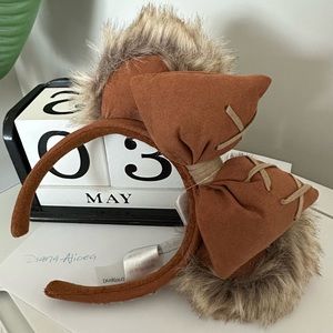 Disney Parks NWT Ashley Eckstein Ewok Minnie Ears Headband. Star Wars.